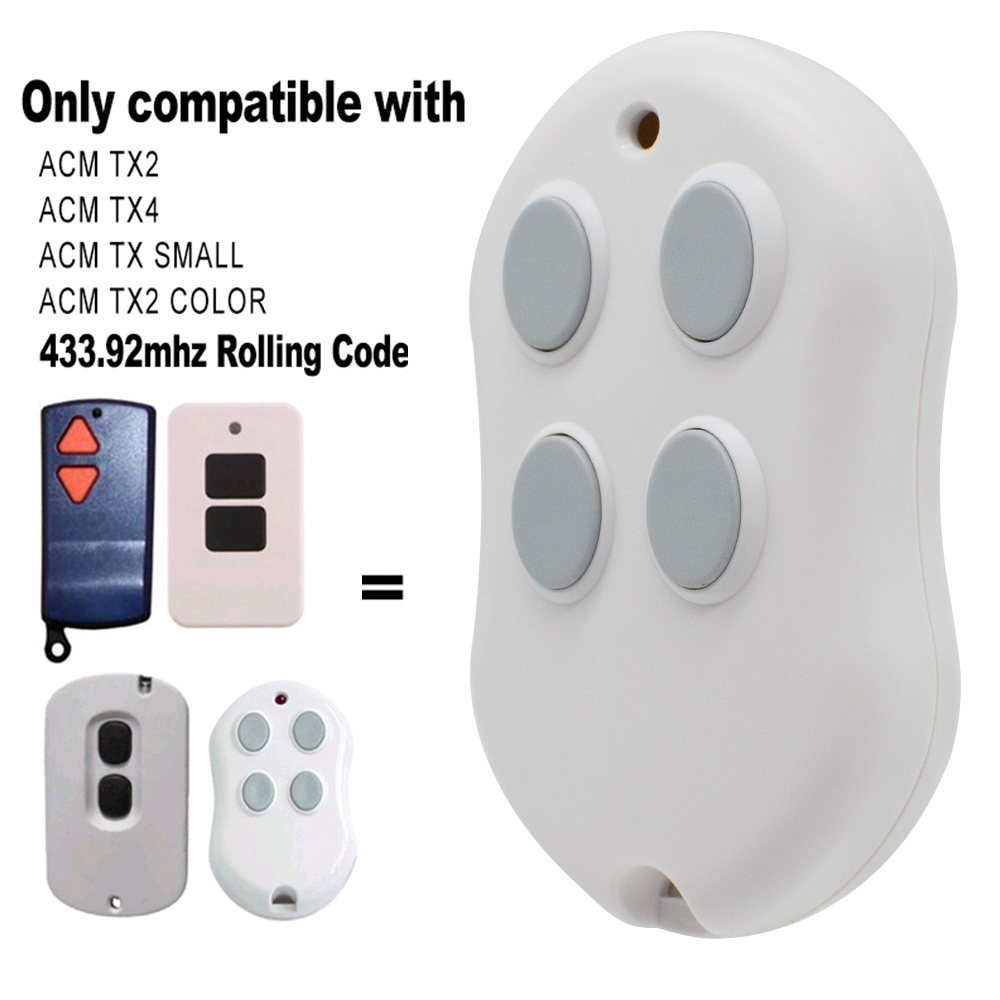 Heavy Equipment Garage - TX4 Garage Remote Control 100% Compatible