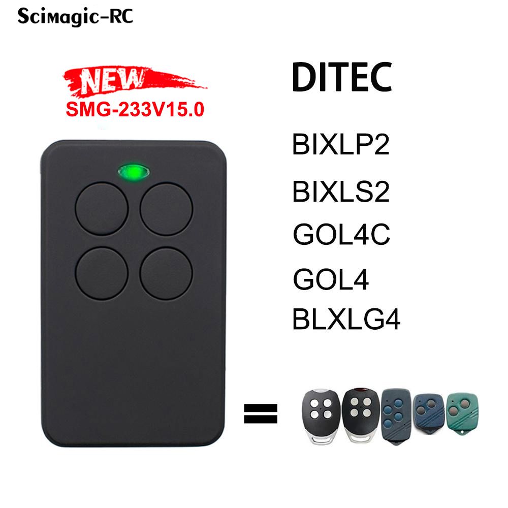 Heavy Equipment Garage - Replicator DITEC GOL4 BIXLS2 BIXLP2 BIXLG4