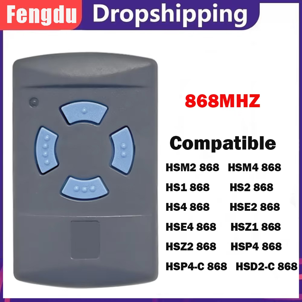 Heavy Equipment Garage - Remote Control 868 MHz Compatible With