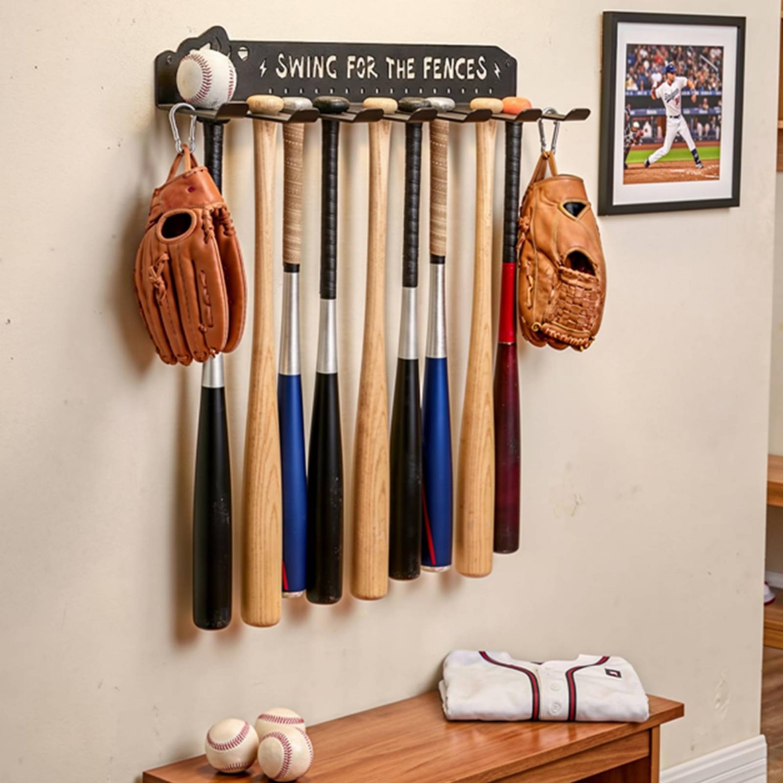 8 Hook Sports Equipment Rack H - Heavy Equipment Garage 评论和价格