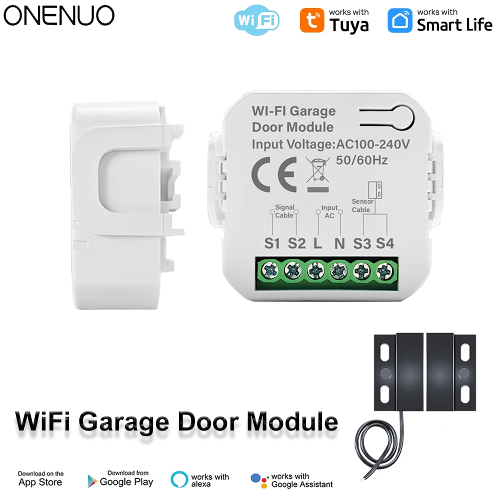 Smart Tuya WiFi Garage Door Sw - Heavy Equipment Garage 评论和价格