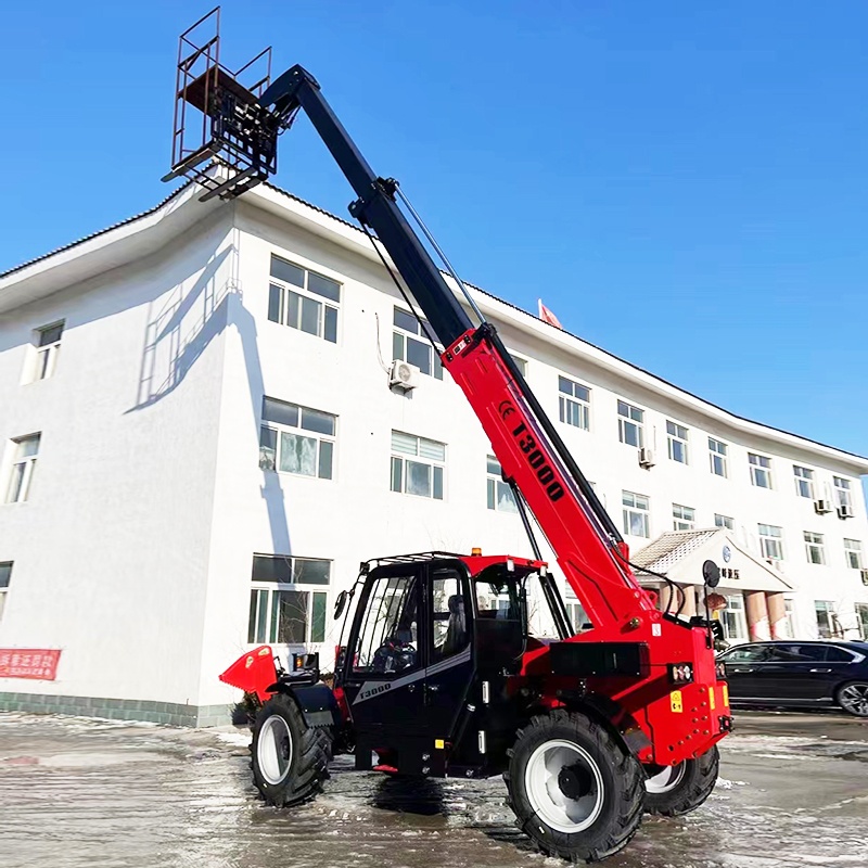 Heavy Duty 7M Reach Telehandle - Heavy Equipment Forklift 评论和价格