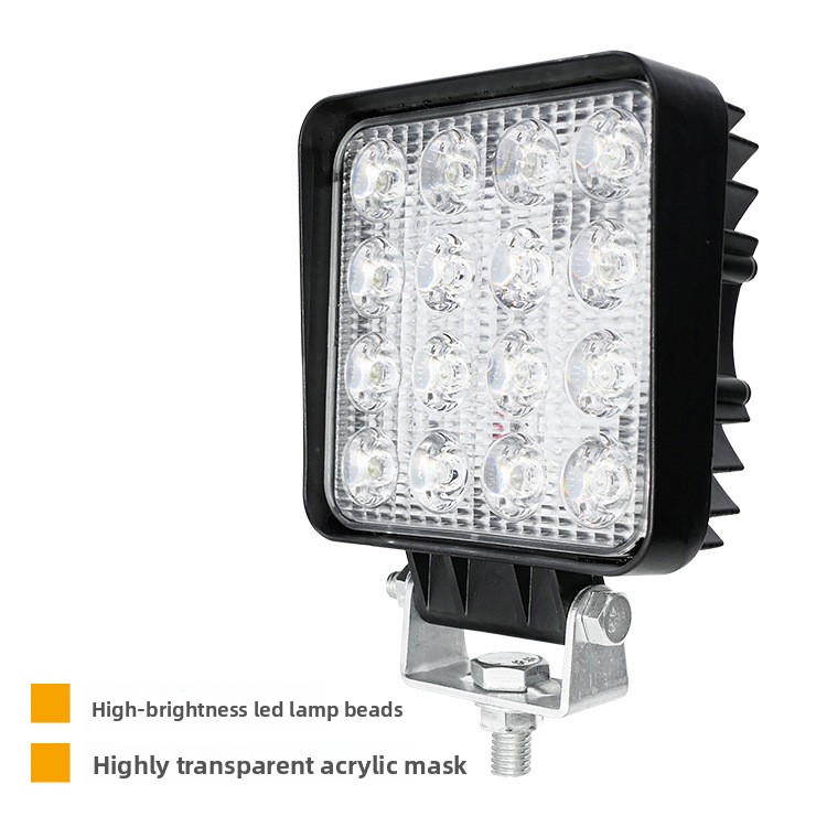 48W 16LED 4 Inch 12V 24V LED W - Heavy Equipment Forklift 评论和价格