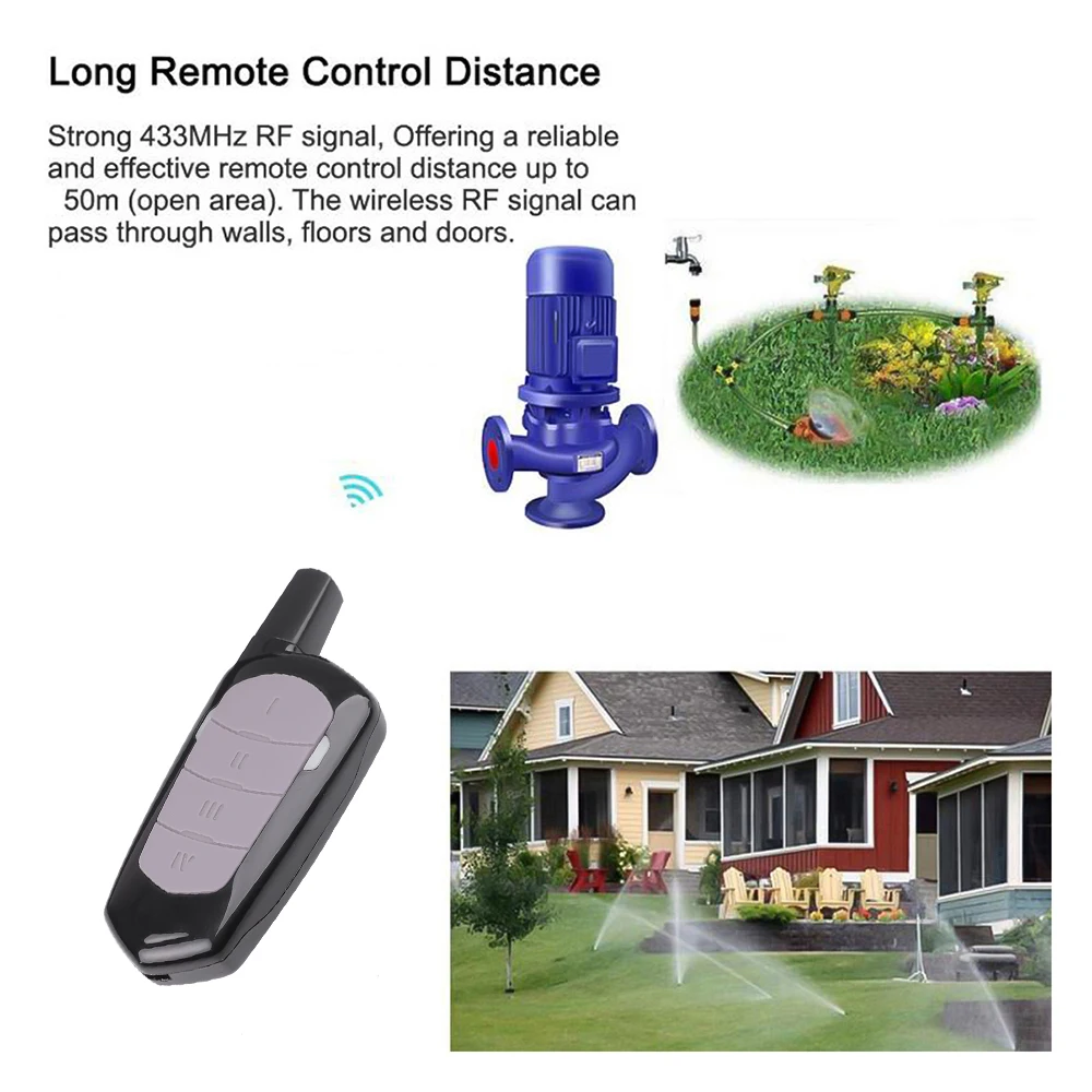 433MHz Wireless Auto Copy Remo - Heavy Equipment Garage 评论和价格
