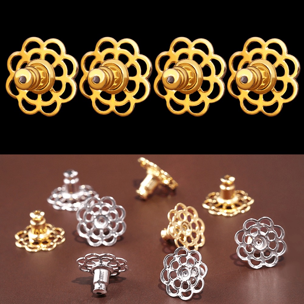 4pcs Flower heavy earrings wit - Heavy Equipment Rental 评论和价格