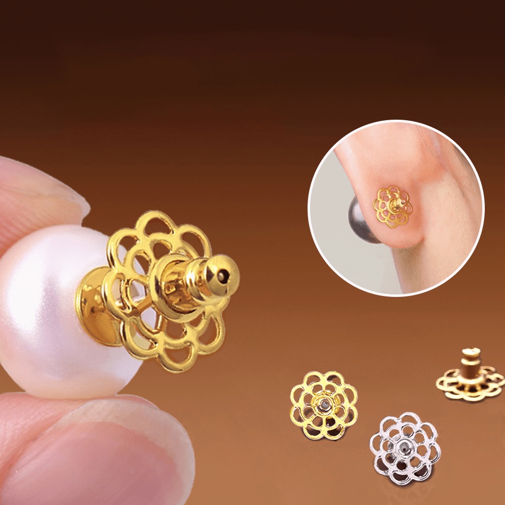 4pcs Flower heavy earrings wit - Heavy Equipment Rental 评论和价格